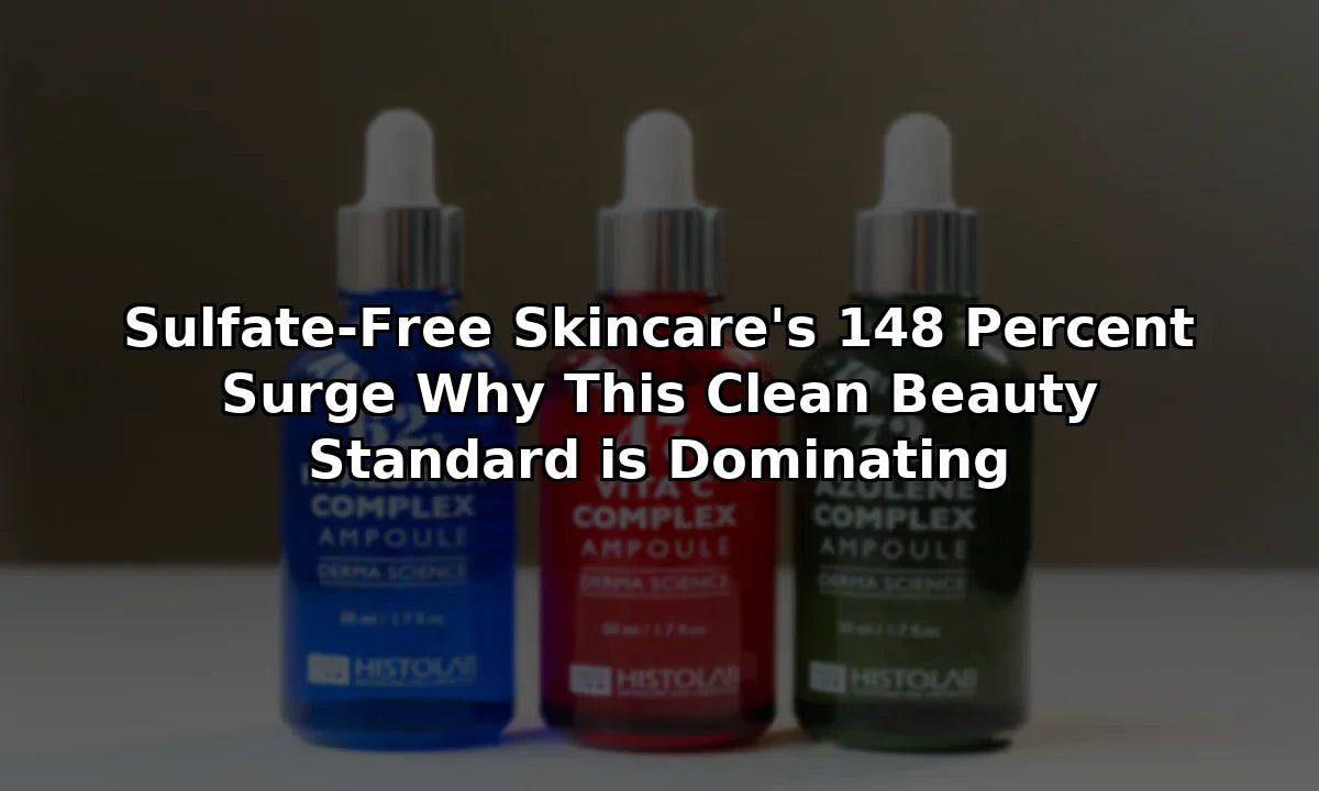 Why Sulfate-Free Skincare Saw a 148% Surge in 1 Year