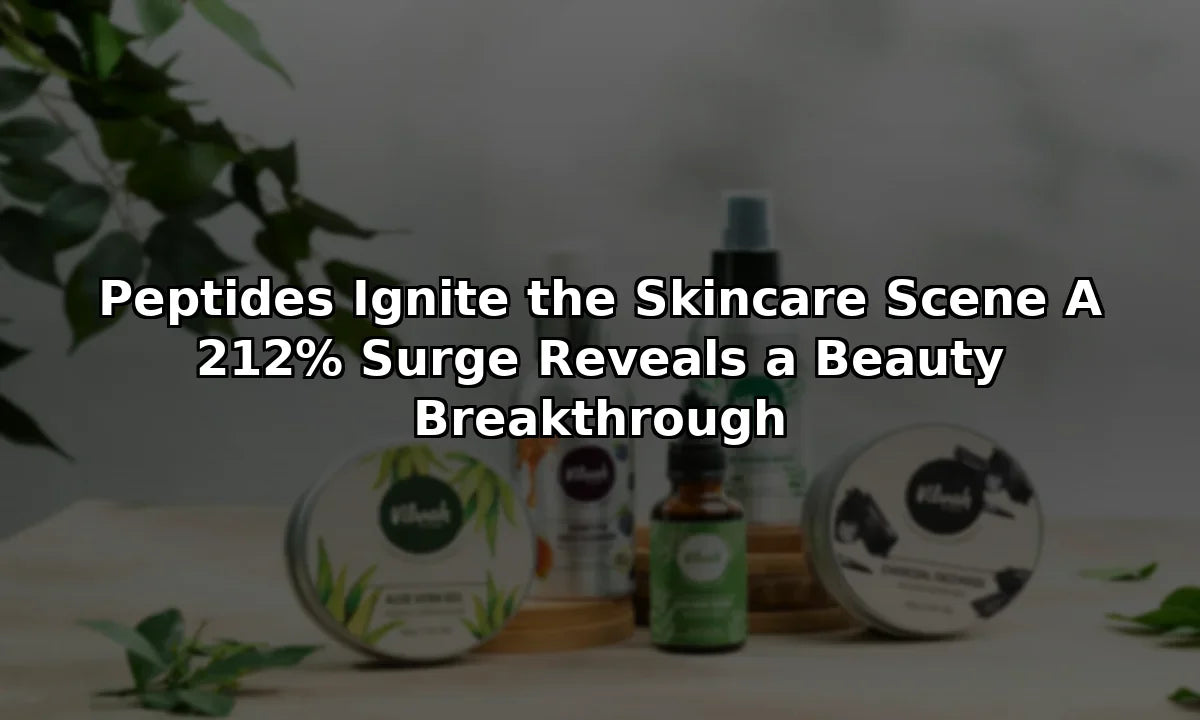 Why Peptides Skincare Saw a 212% Rise in Popularity in 11 Months