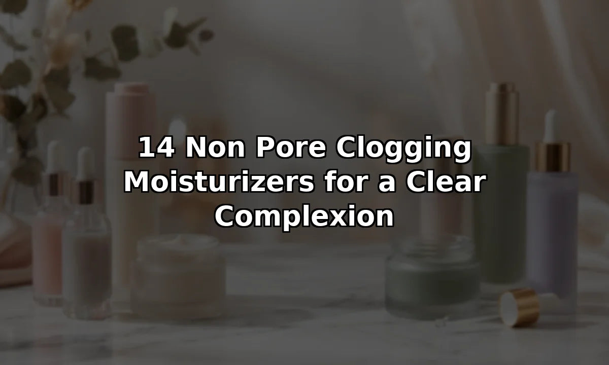 14 Non Pore Clogging Moisturizers for a Clear Complexion