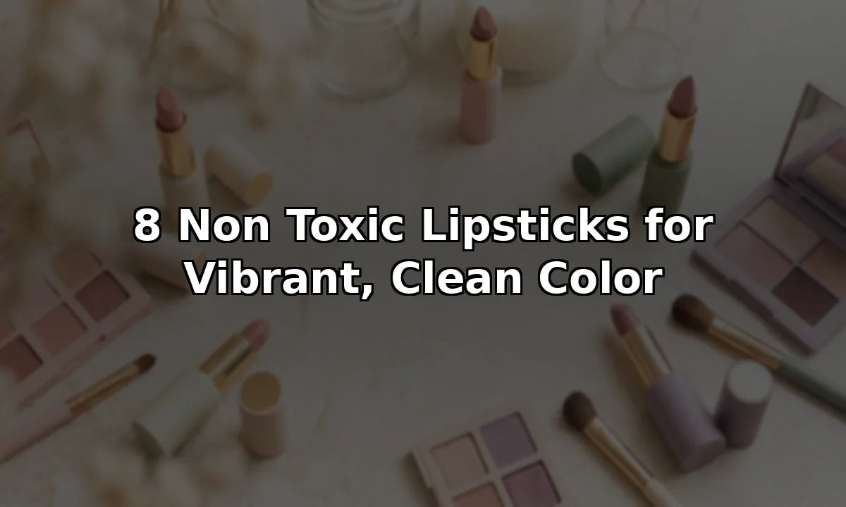 8 Non Toxic Lipsticks for Vibrant, Clean Color
