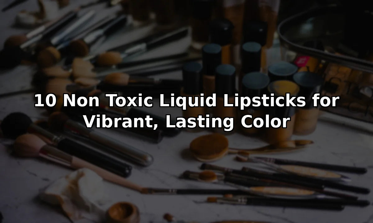 10 Non Toxic Liquid Lipsticks for Vibrant, Lasting Color