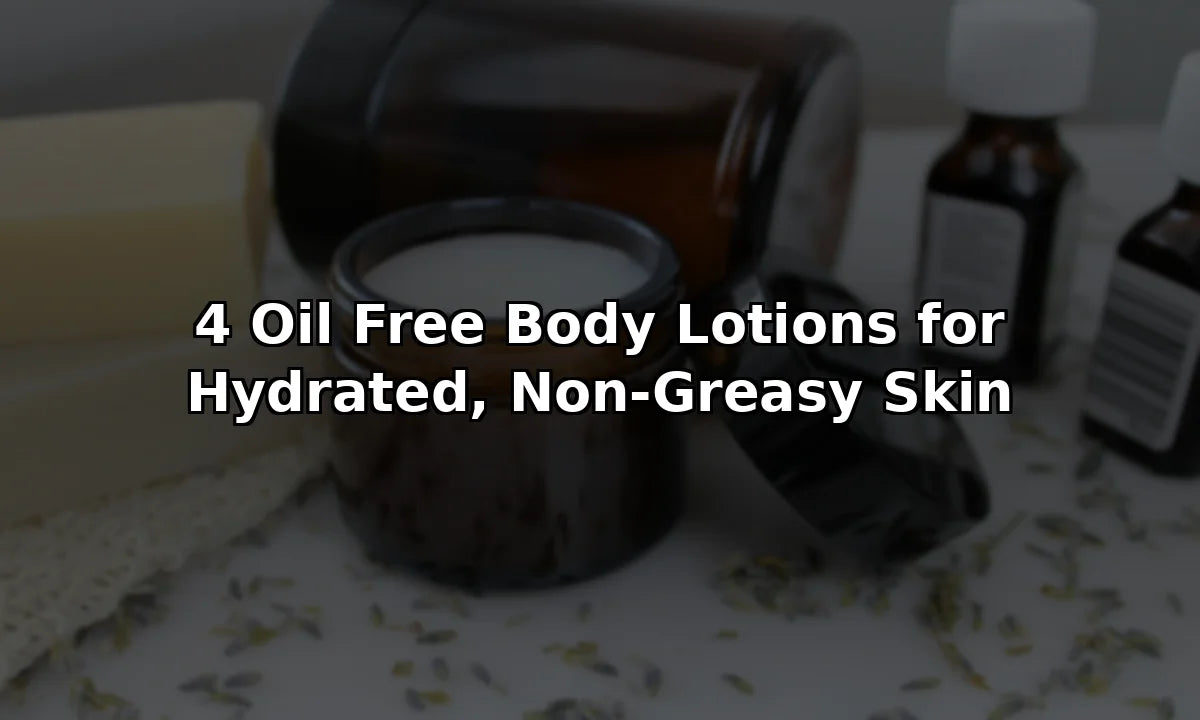 4 Oil Free Body Lotions for Hydrated, Non-Greasy Skin