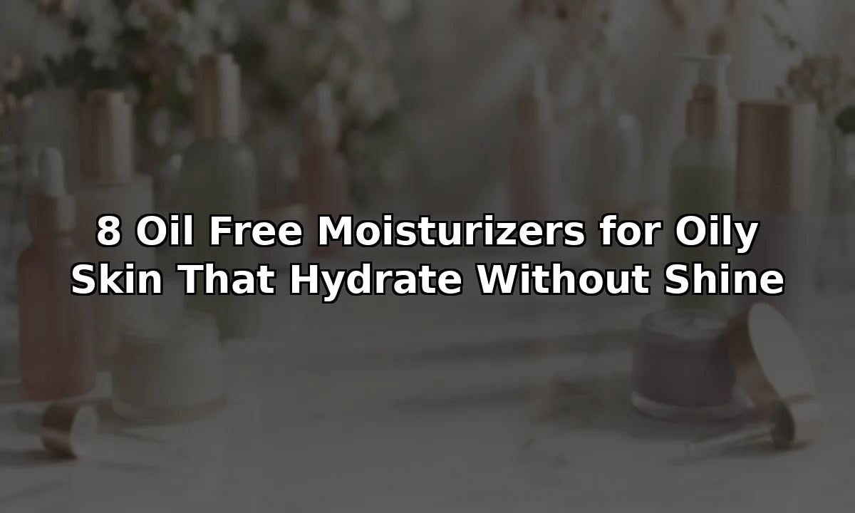 8 Oil Free Moisturizers for Oily Skin That Hydrate Without Shine