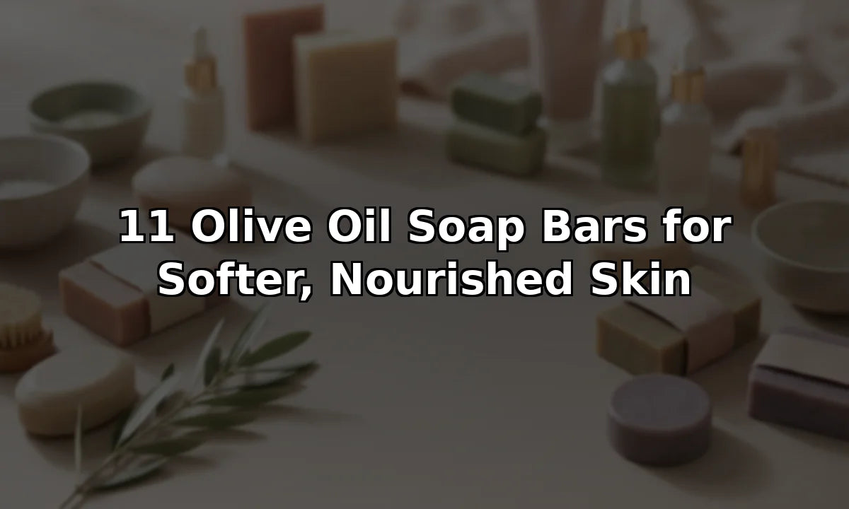 11 Olive Oil Soap Bars for Softer, Nourished Skin