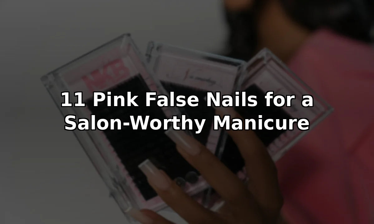 11 Pink False Nails for a Salon-Worthy Manicure