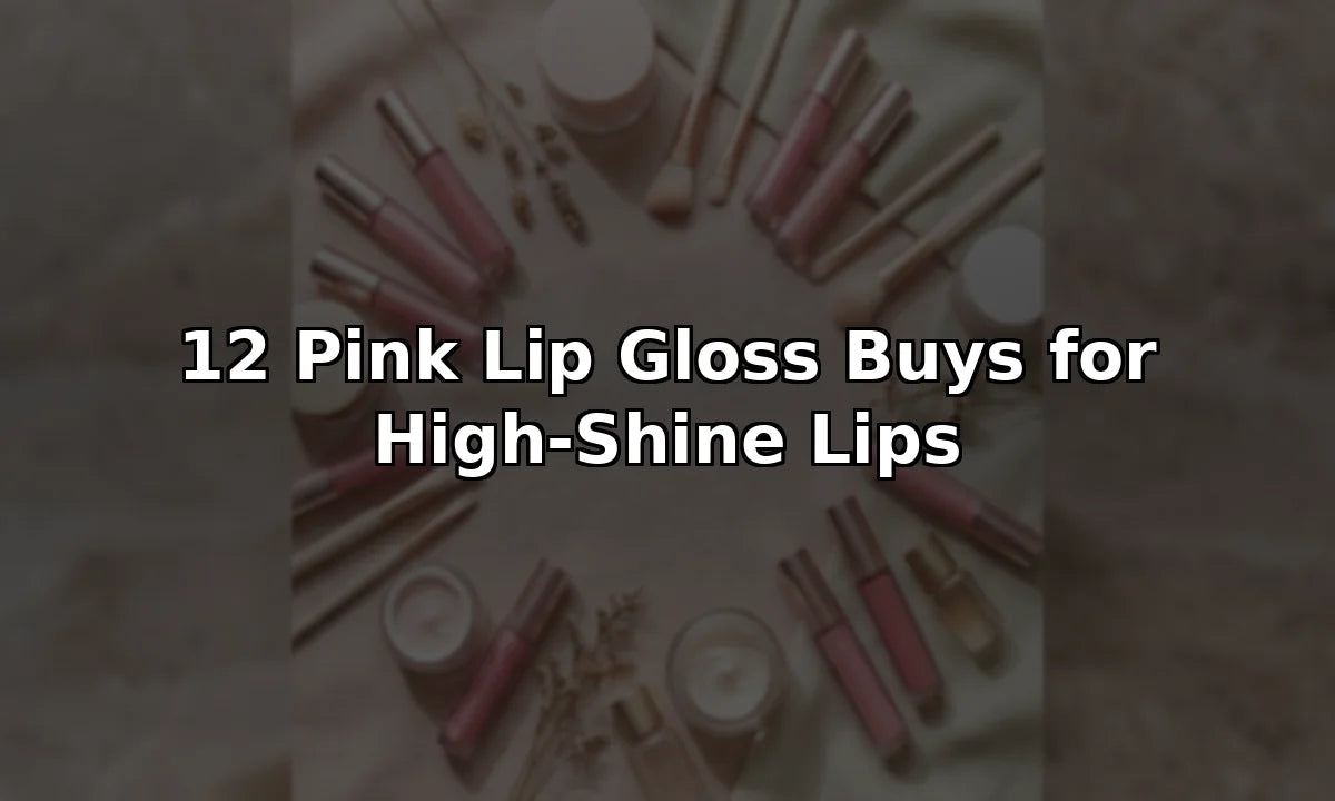 12 Pink Lip Gloss Buys for High-Shine Lips