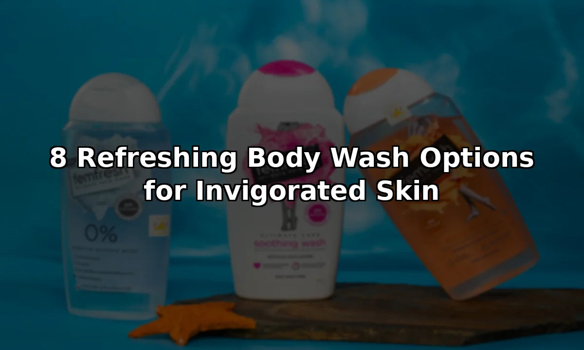 8 Refreshing Body Wash Options for Invigorated Skin