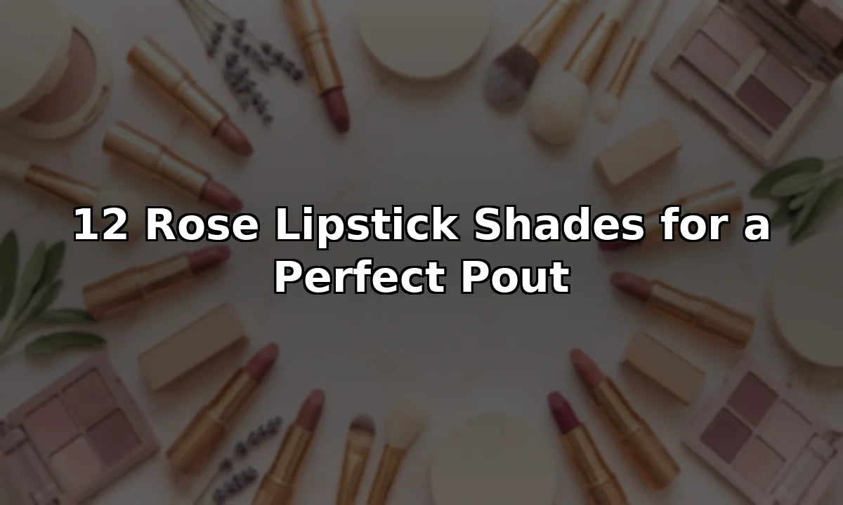 12 Rose Lipstick Shades for a Perfect Pout