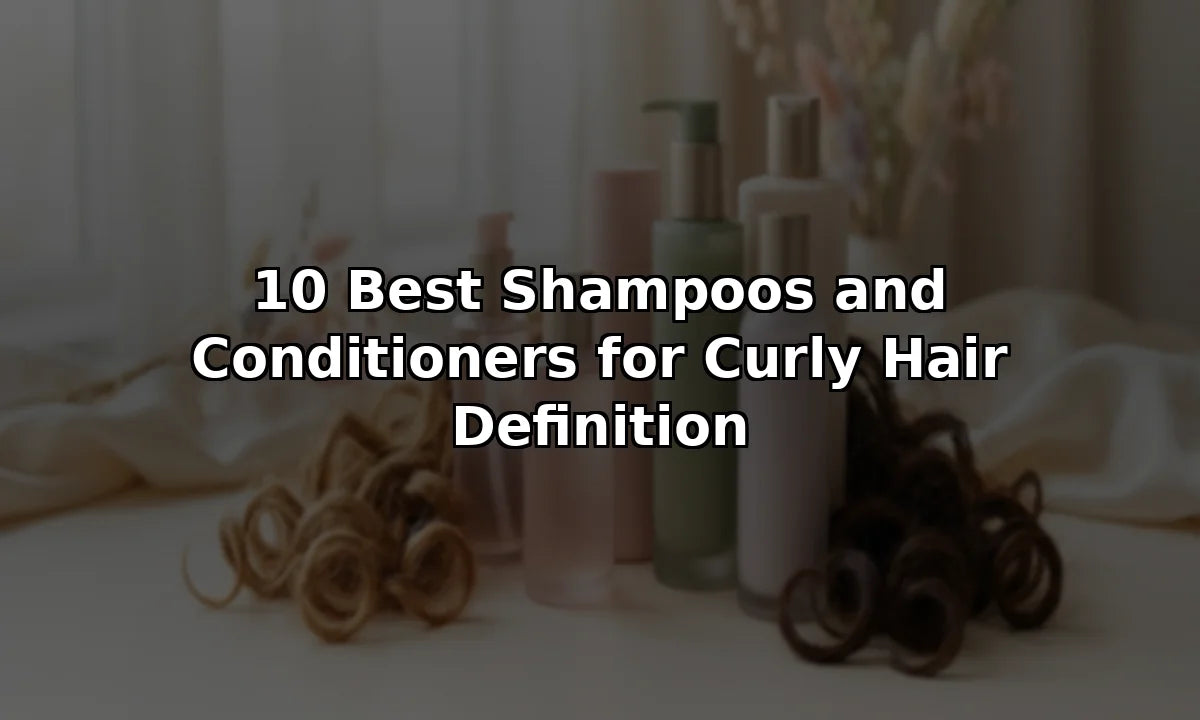 10 Best Shampoos and Conditioners for Curly Hair Definition