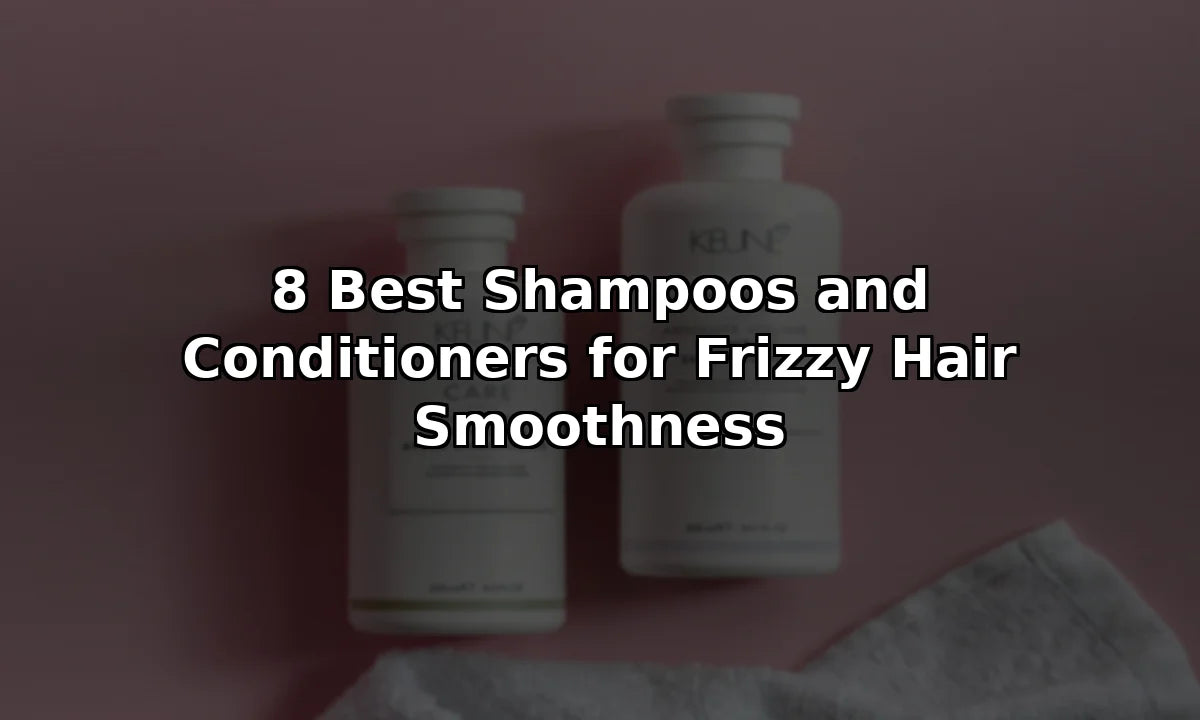 8 Best Shampoos and Conditioners for Frizzy Hair Smoothness