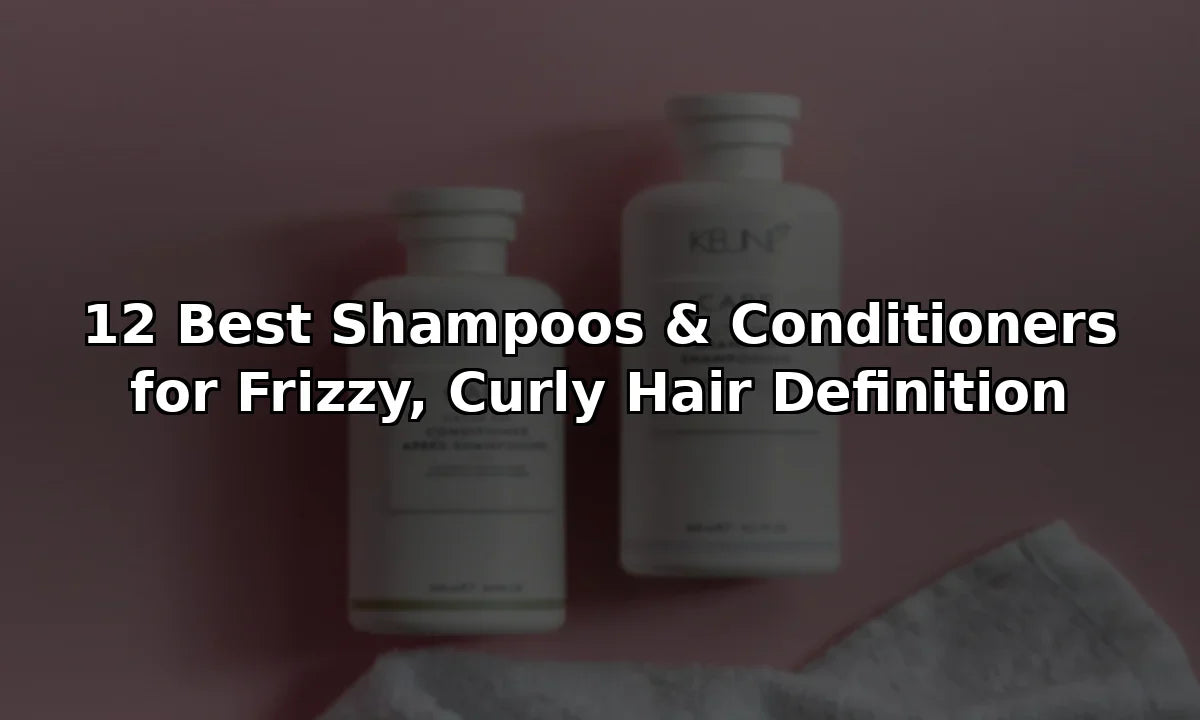 12 Best Shampoos & Conditioners for Frizzy, Curly Hair Definition