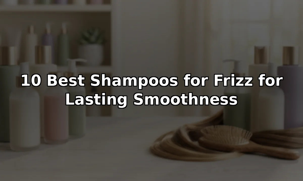 10 Best Shampoos for Frizz for Lasting Smoothness