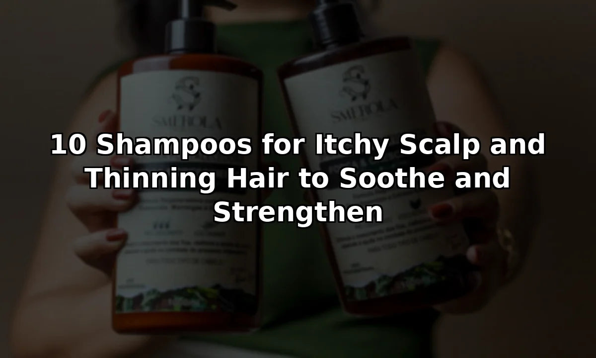 10 Shampoos for Itchy Scalp and Thinning Hair to Soothe and Strengthen