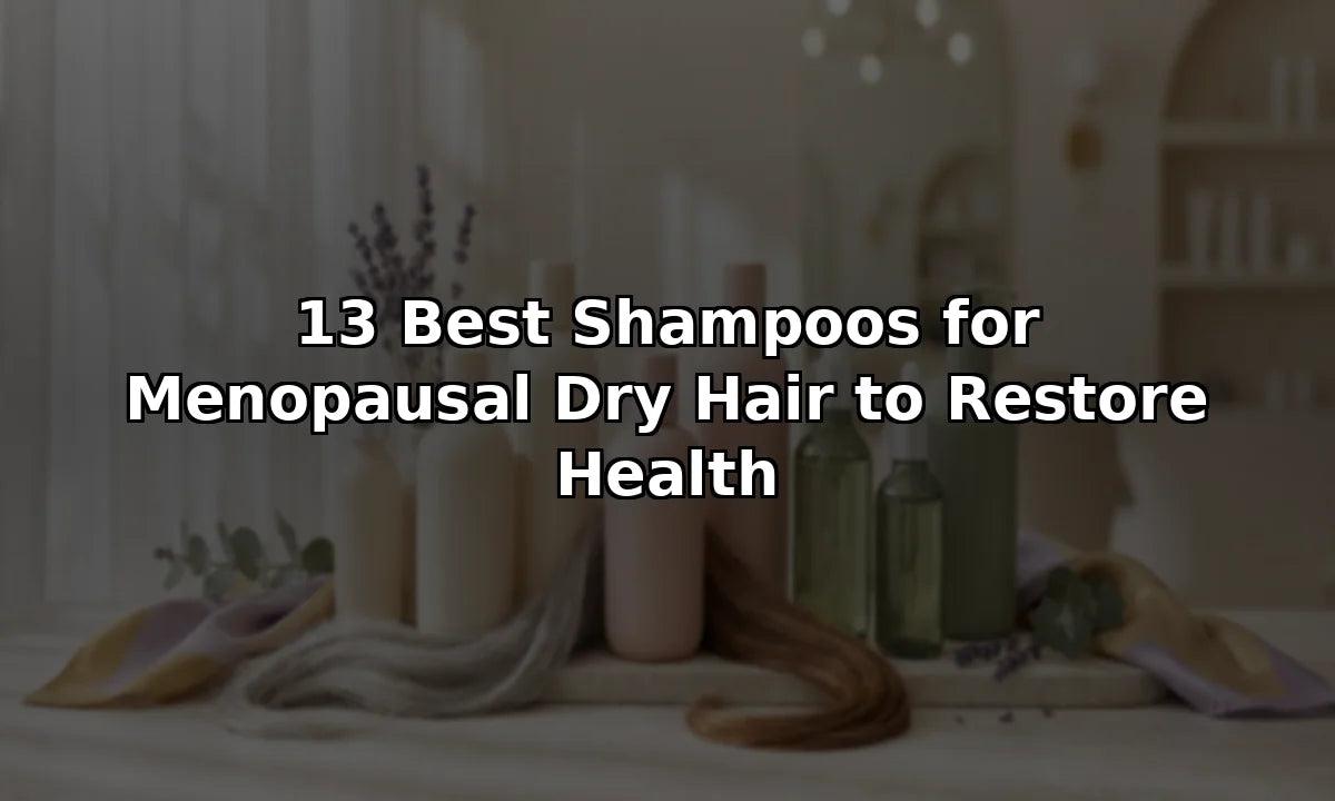 13 Best Shampoos for Menopausal Dry Hair to Restore Health