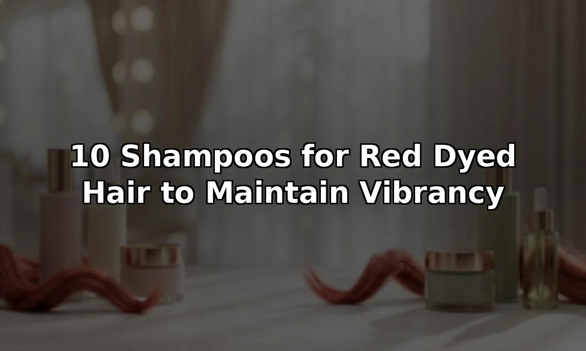 10 Shampoos for Red Dyed Hair to Maintain Vibrancy