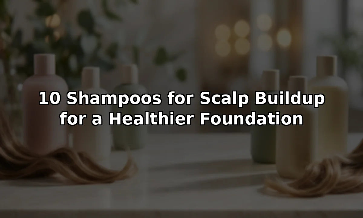 10 Shampoos for Scalp Buildup for a Healthier Foundation