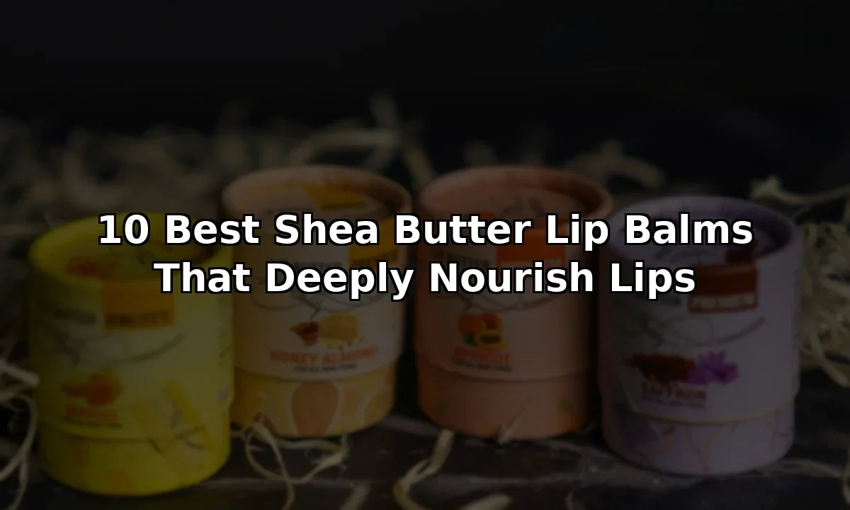 10 Best Shea Butter Lip Balms That Deeply Nourish Lips