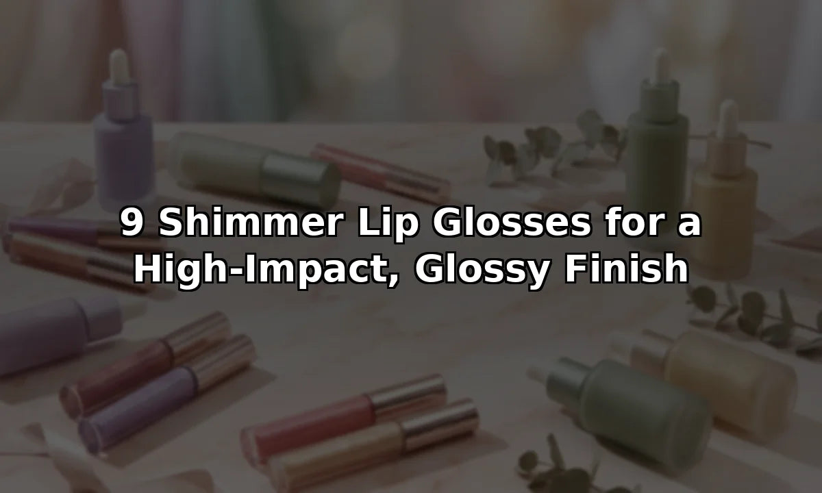 9 Shimmer Lip Glosses for a High-Impact, Glossy Finish