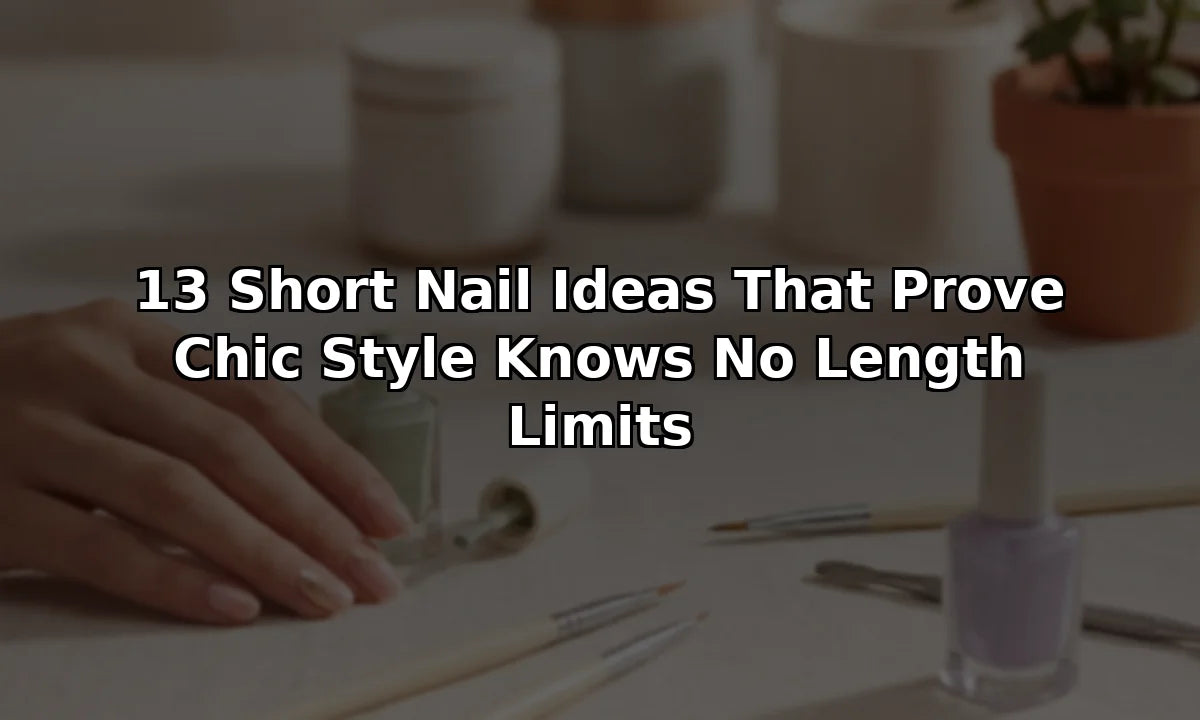 13 Short Nail Ideas That Prove Chic Style Knows No Length Limits
