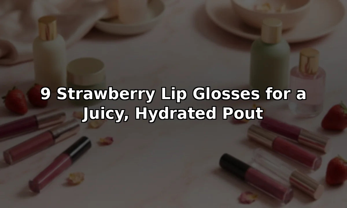 9 Strawberry Lip Glosses for a Juicy, Hydrated Pout