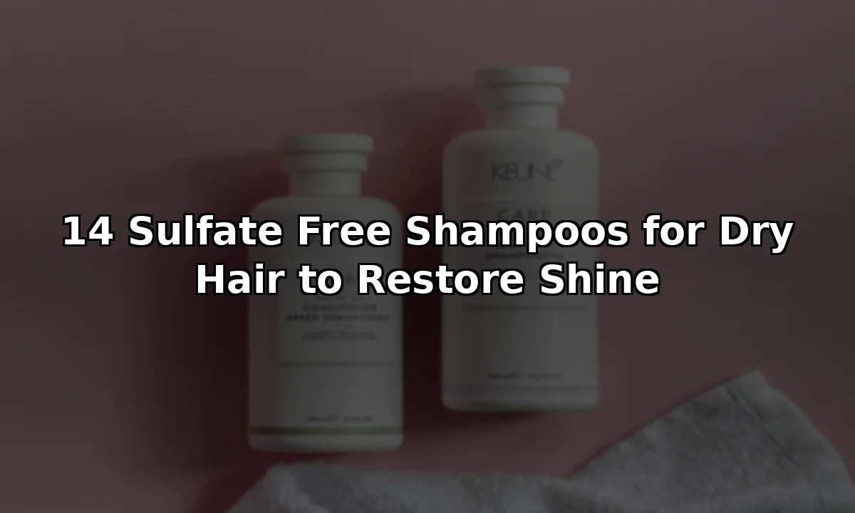 14 Sulfate Free Shampoos for Dry Hair to Restore Shine