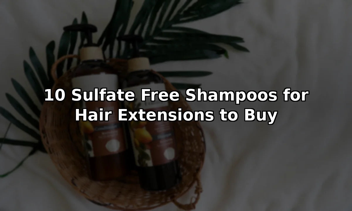10 Sulfate Free Shampoos for Hair Extensions to Buy