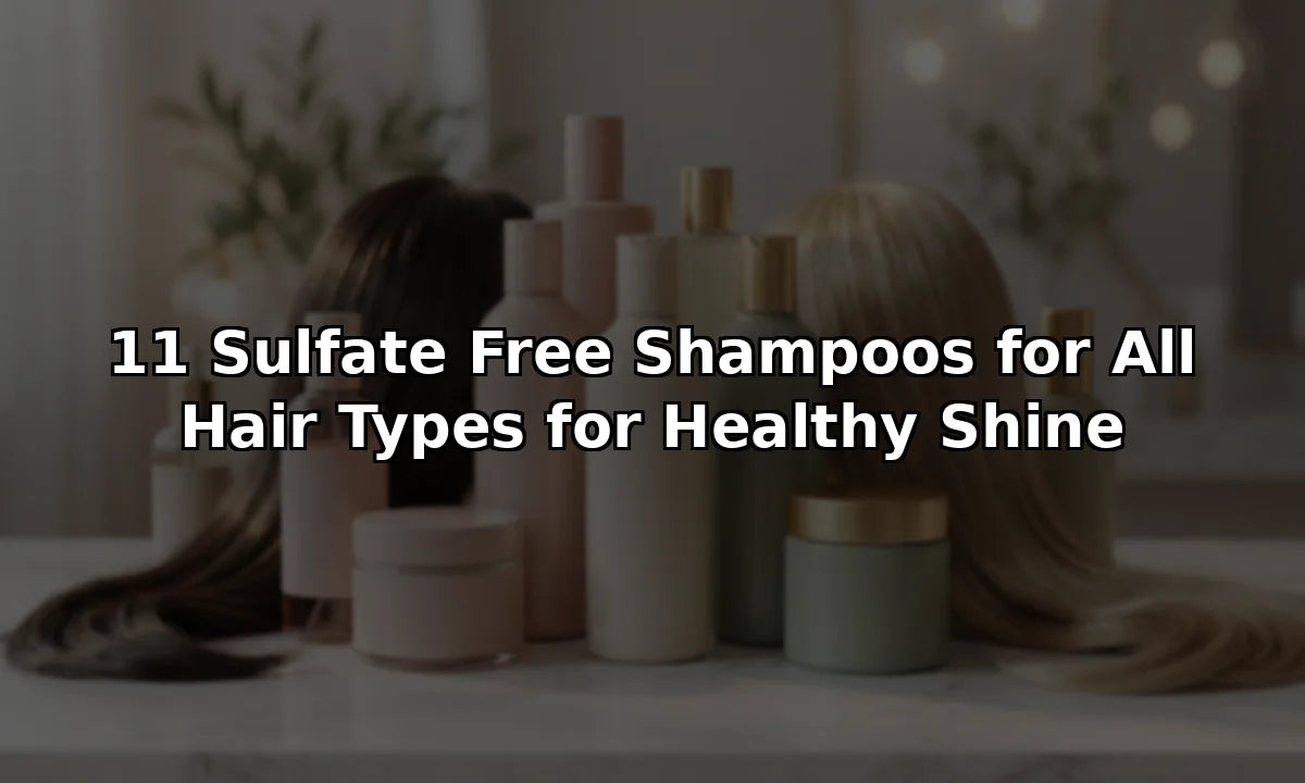 11 Sulfate Free Shampoos for All Hair Types for Healthy Shine