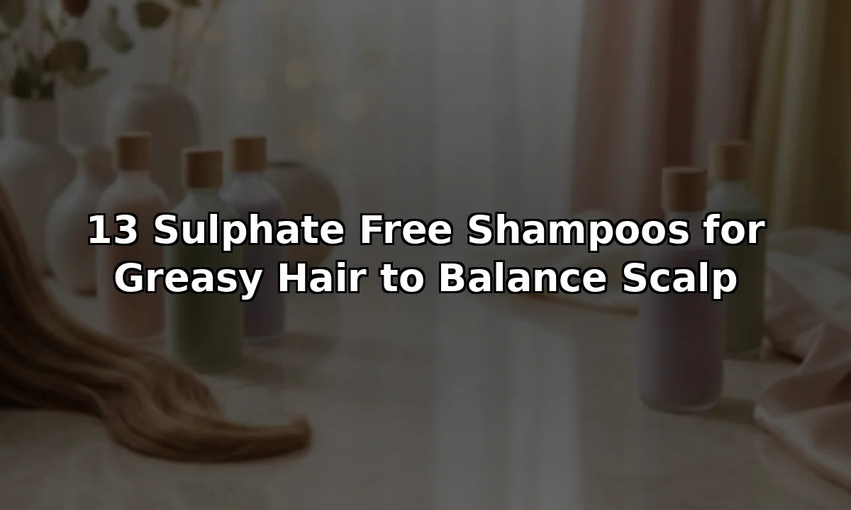 13 Sulphate Free Shampoos for Greasy Hair to Balance Scalp