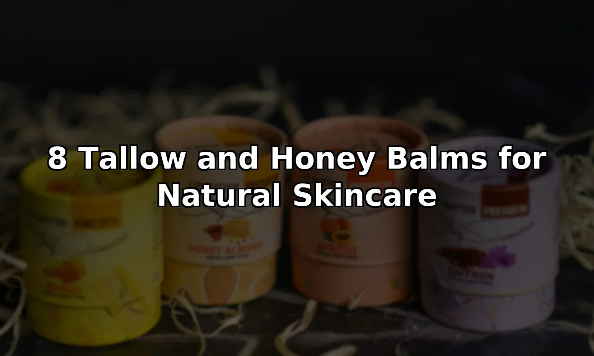 8 Tallow and Honey Balms for Natural Skincare