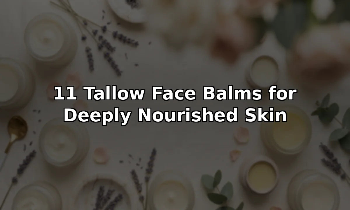 11 Tallow Face Balms for Deeply Nourished Skin