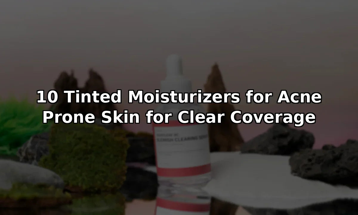 10 Tinted Moisturizers for Acne Prone Skin for Clear Coverage