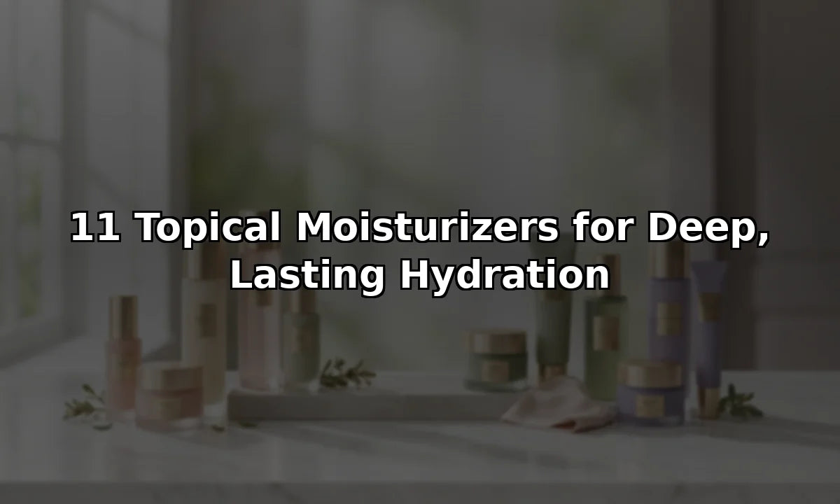 11 Topical Moisturizers for Deep, Lasting Hydration