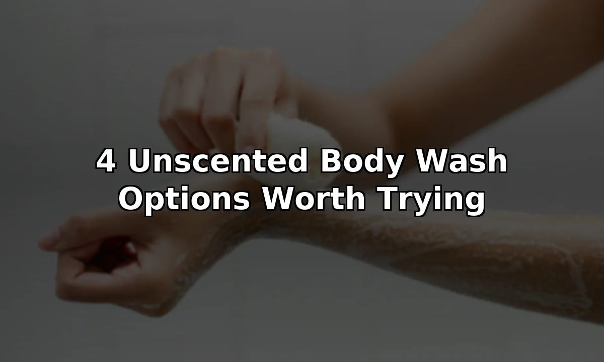 4 Unscented Body Wash Options Worth Trying