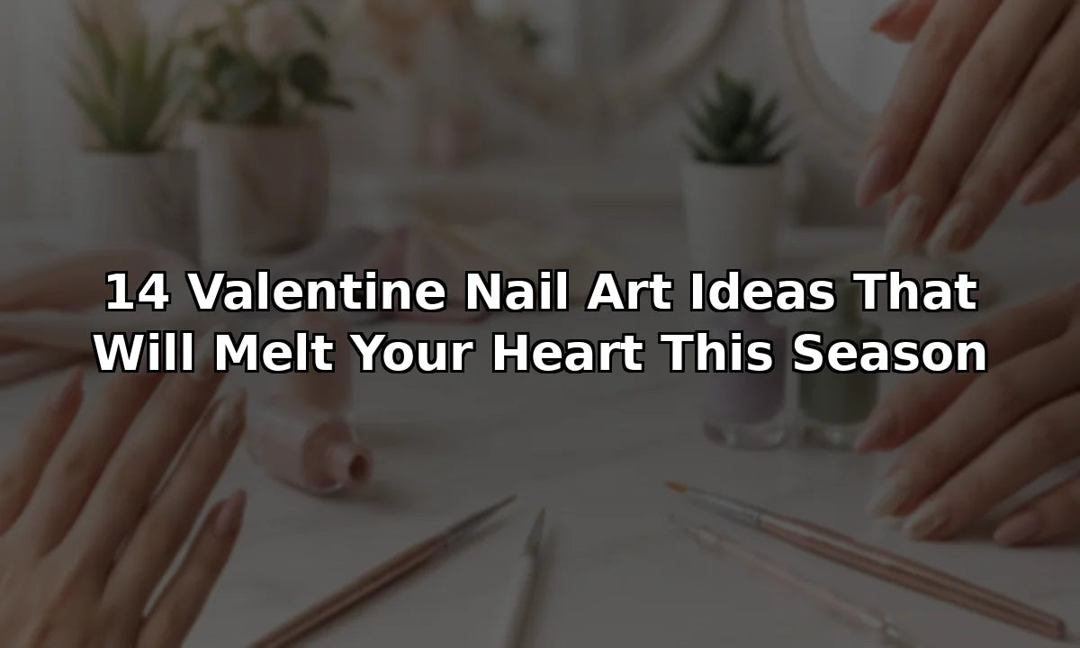 14 Valentine Nail Art Ideas That Will Melt Your Heart This Season