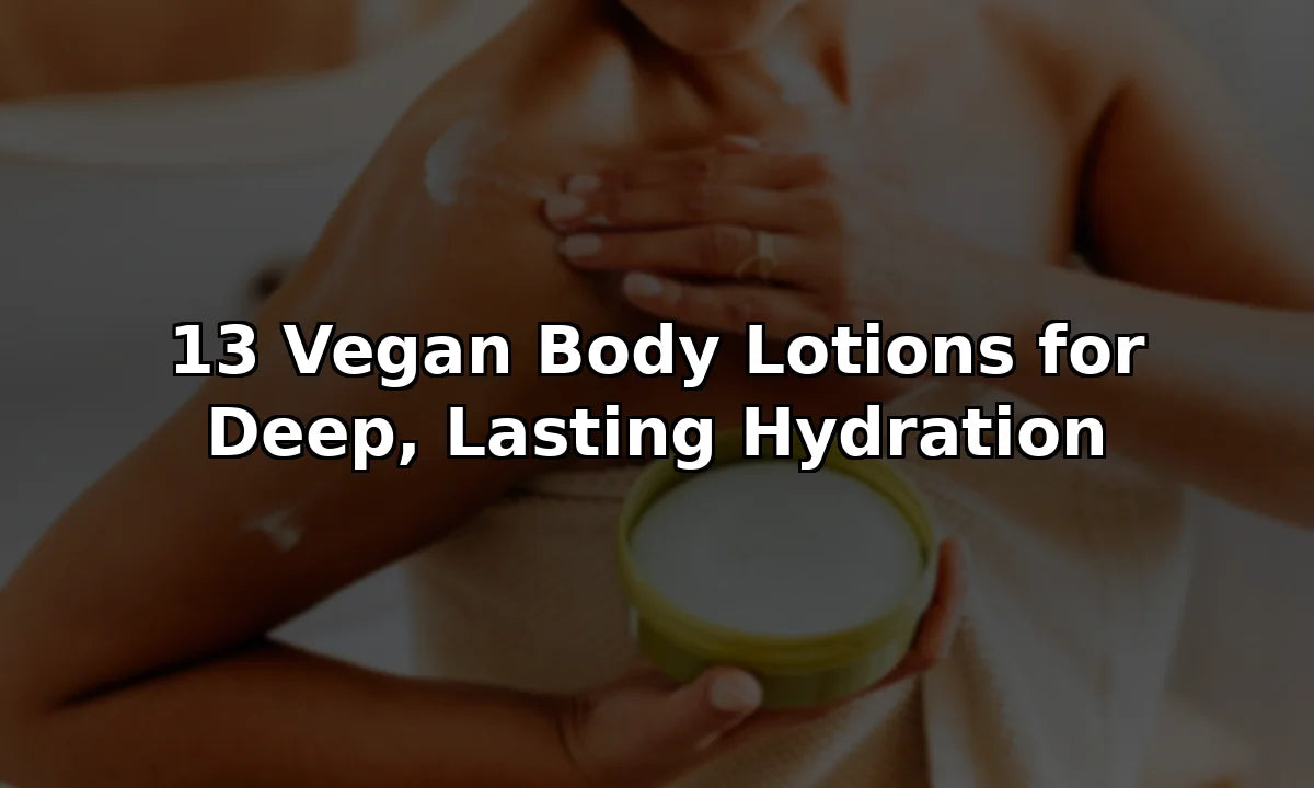 13 Vegan Body Lotions for Deep, Lasting Hydration