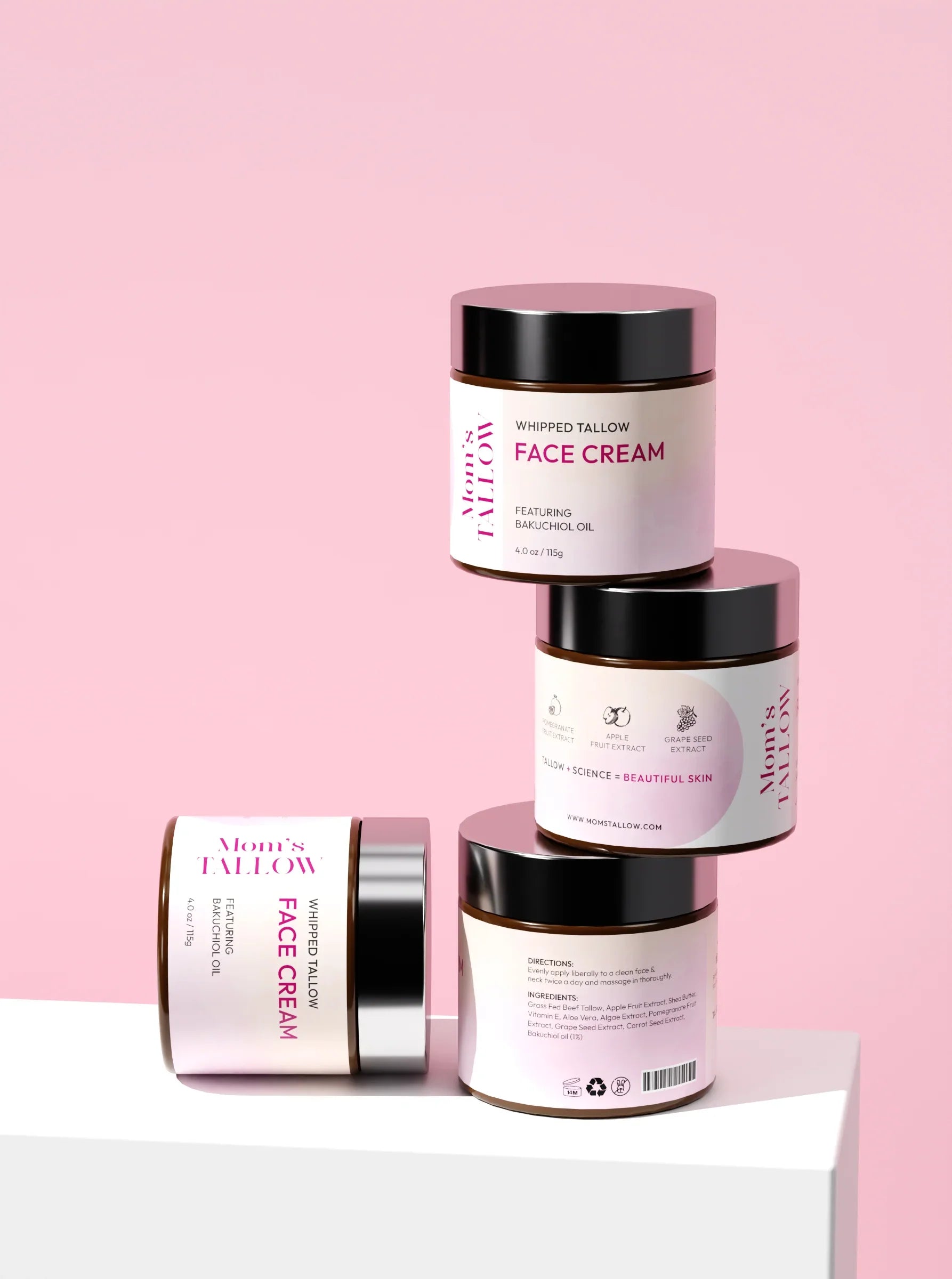 Mom’s Tallow Cloud Whipped Tallow Face Cream (NEW)