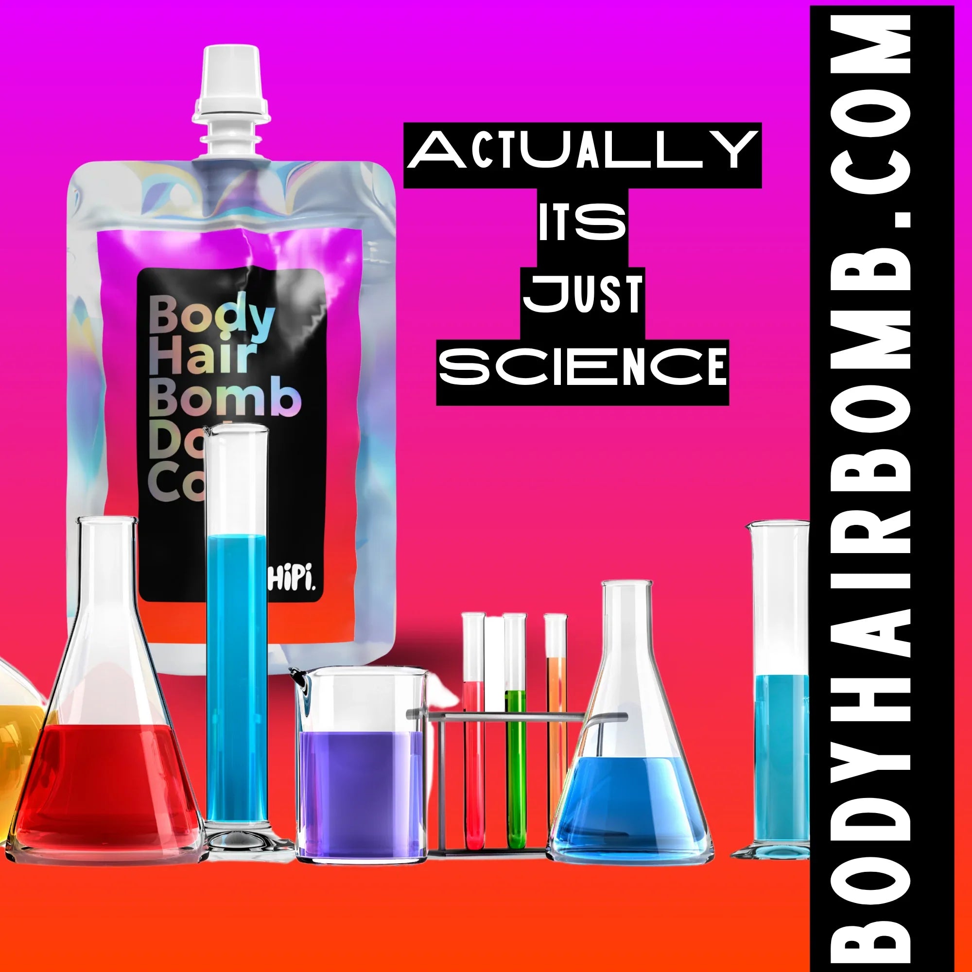 Whipi Co Body Hair Bomb Dot Com- Everything Cream