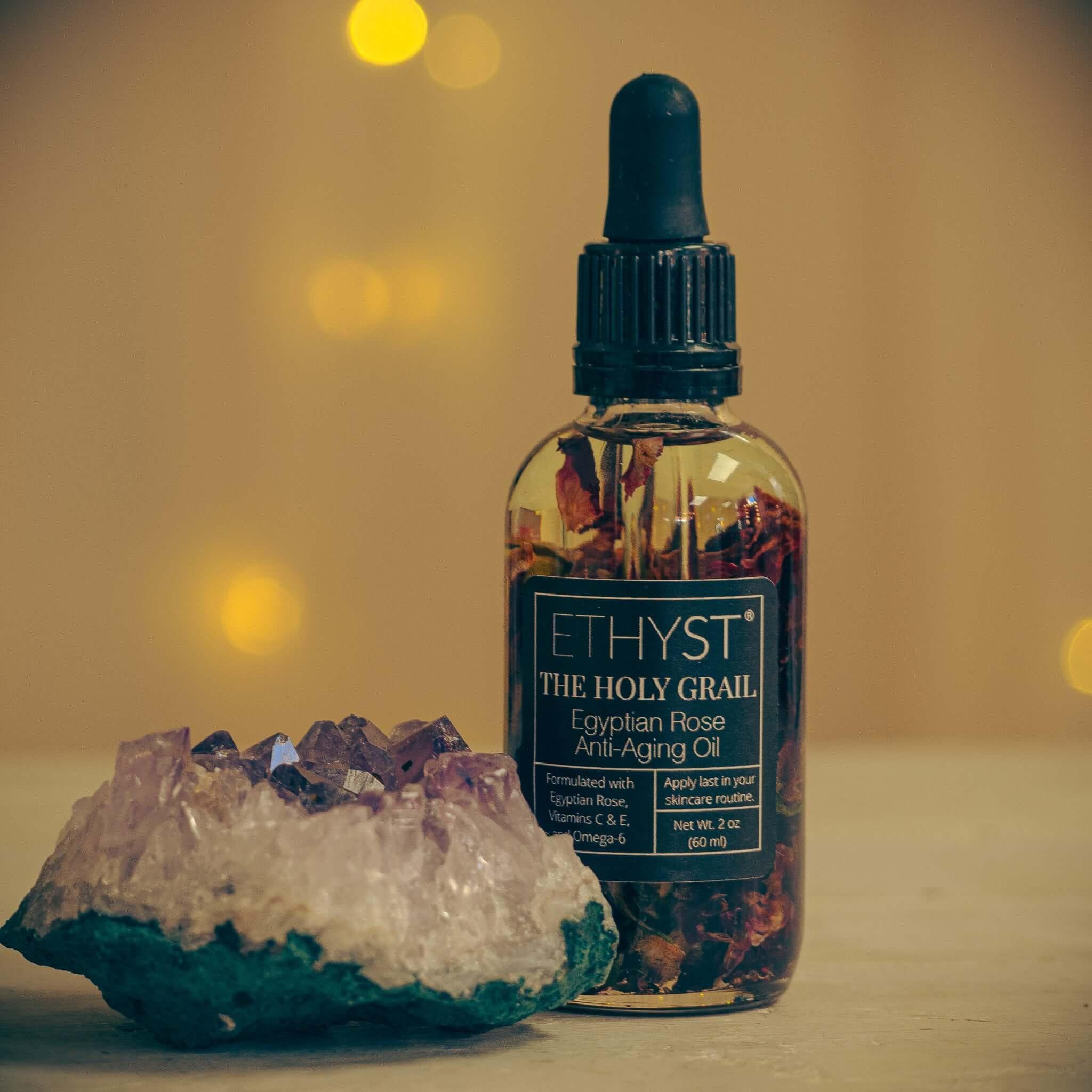 ETHYST ® Holy Grail Egyptian Rose Anti-Aging Facial Oil