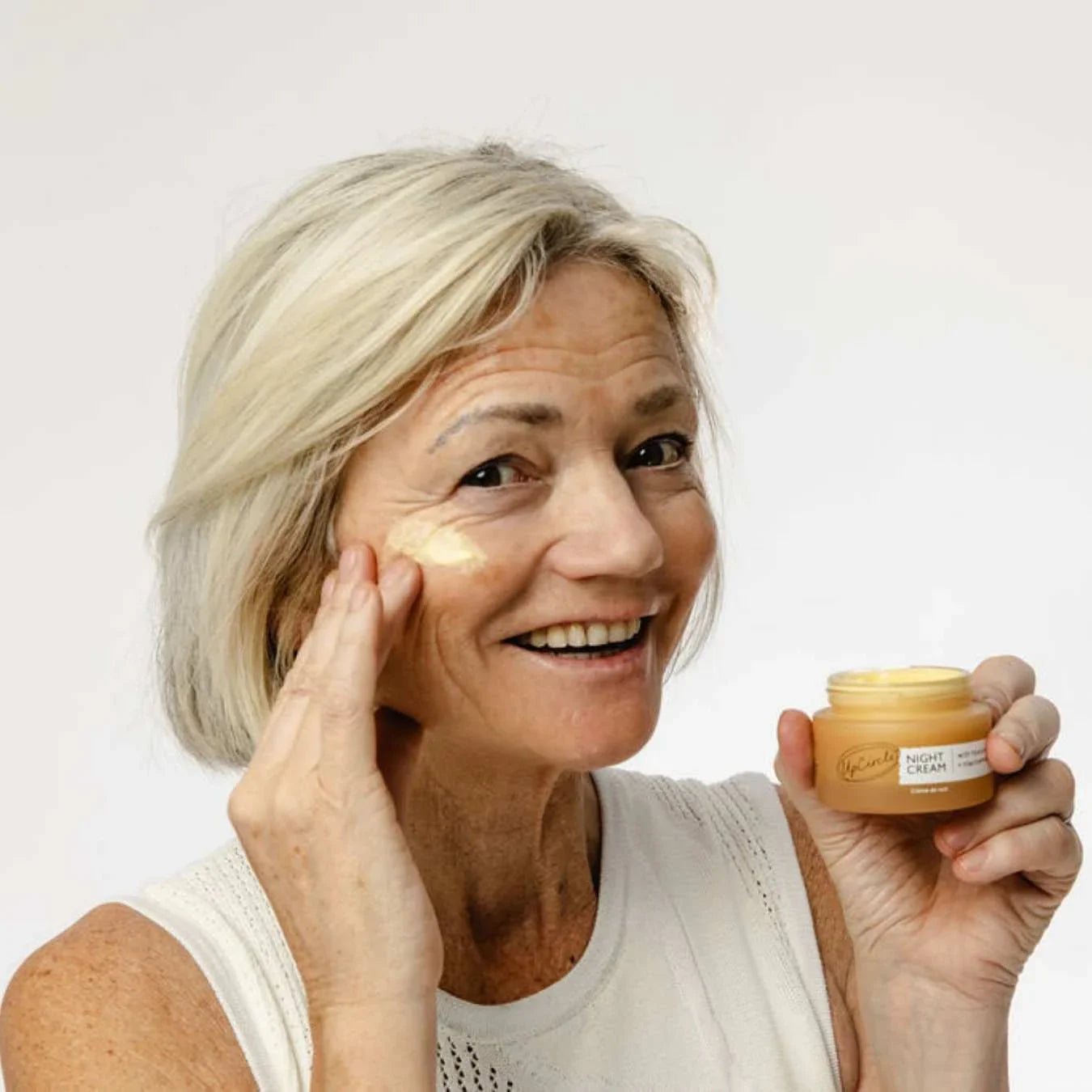 UpCircle Night Cream with Hyaluronic Acid + Niacinamide
