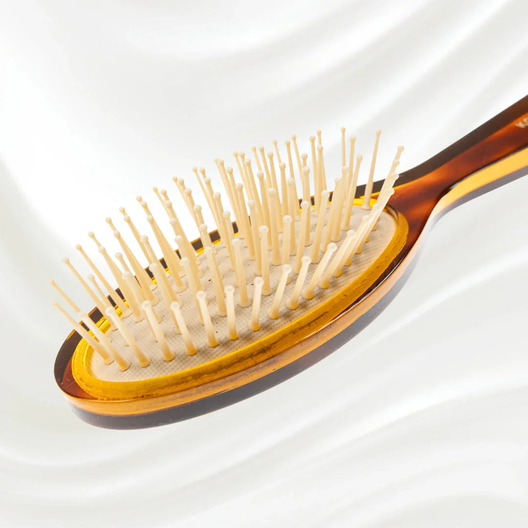 KOH-I-NOOR Jaspè Pneumatic Hair Brush - Synthetic Pins for Thick & Coarse Hair
