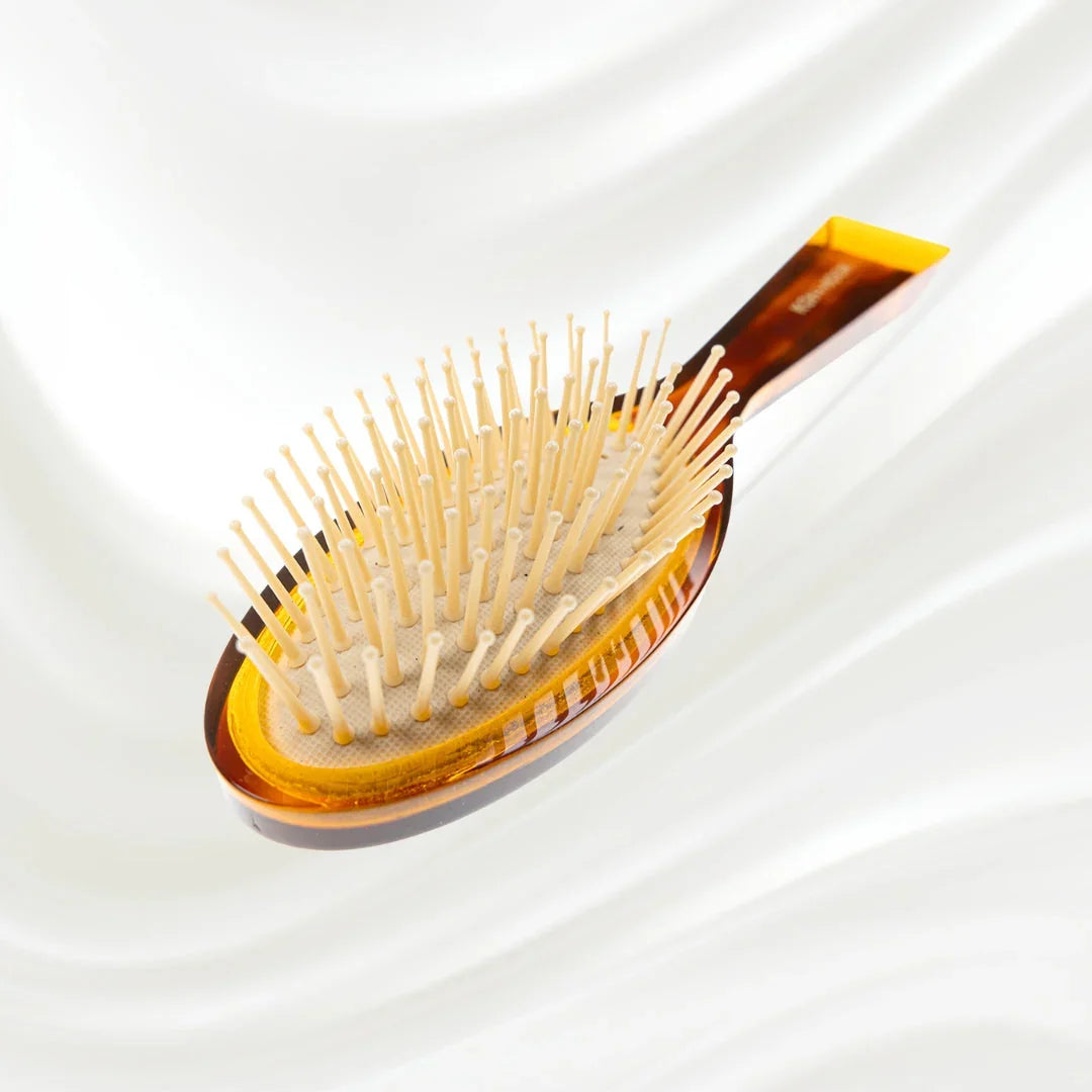 KOH-I-NOOR Jaspè Pneumatic Hair Brush - Synthetic Pins for Thick & Coarse Hair