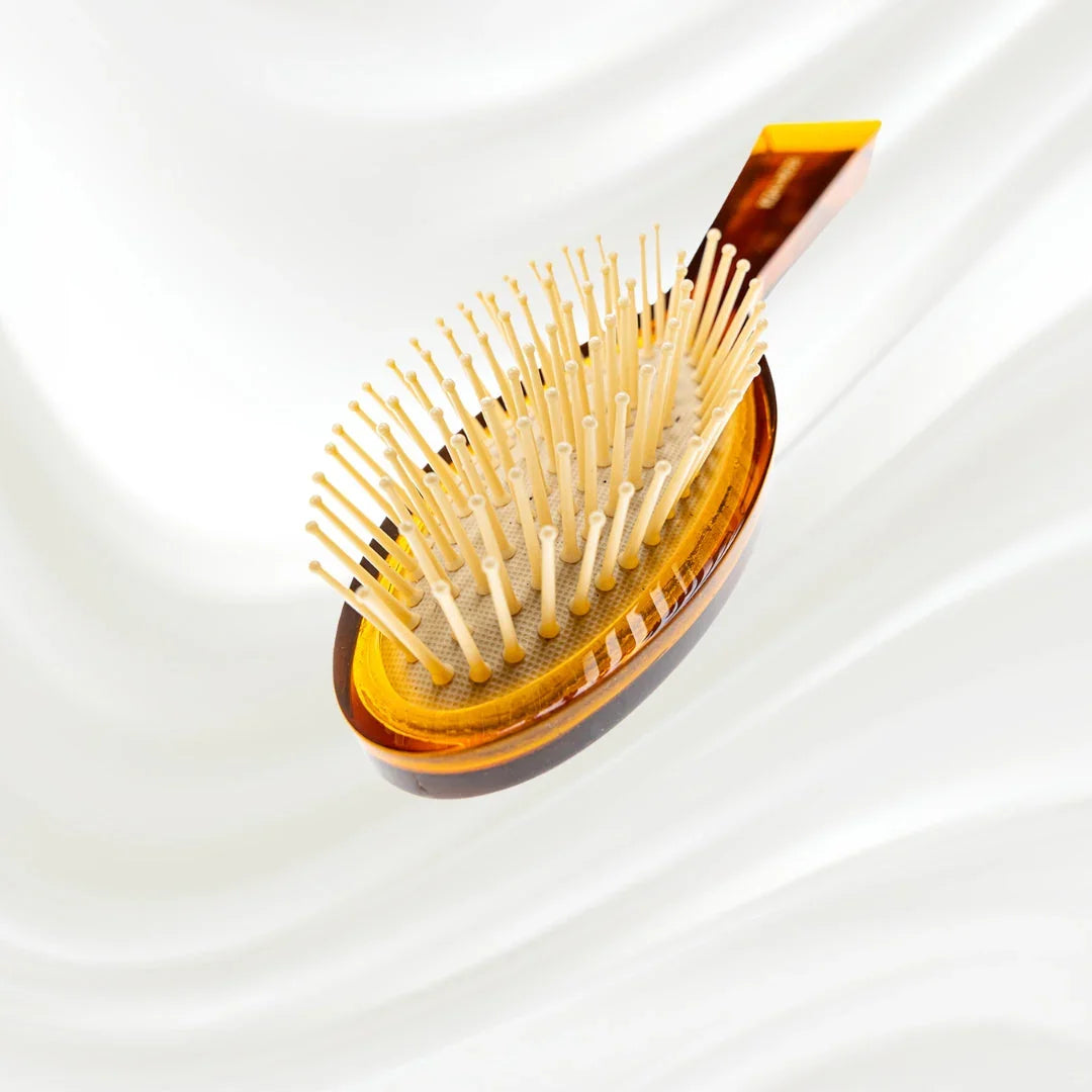 KOH-I-NOOR Jaspè Pneumatic Hair Brush - Synthetic Pins for Thick & Coarse Hair