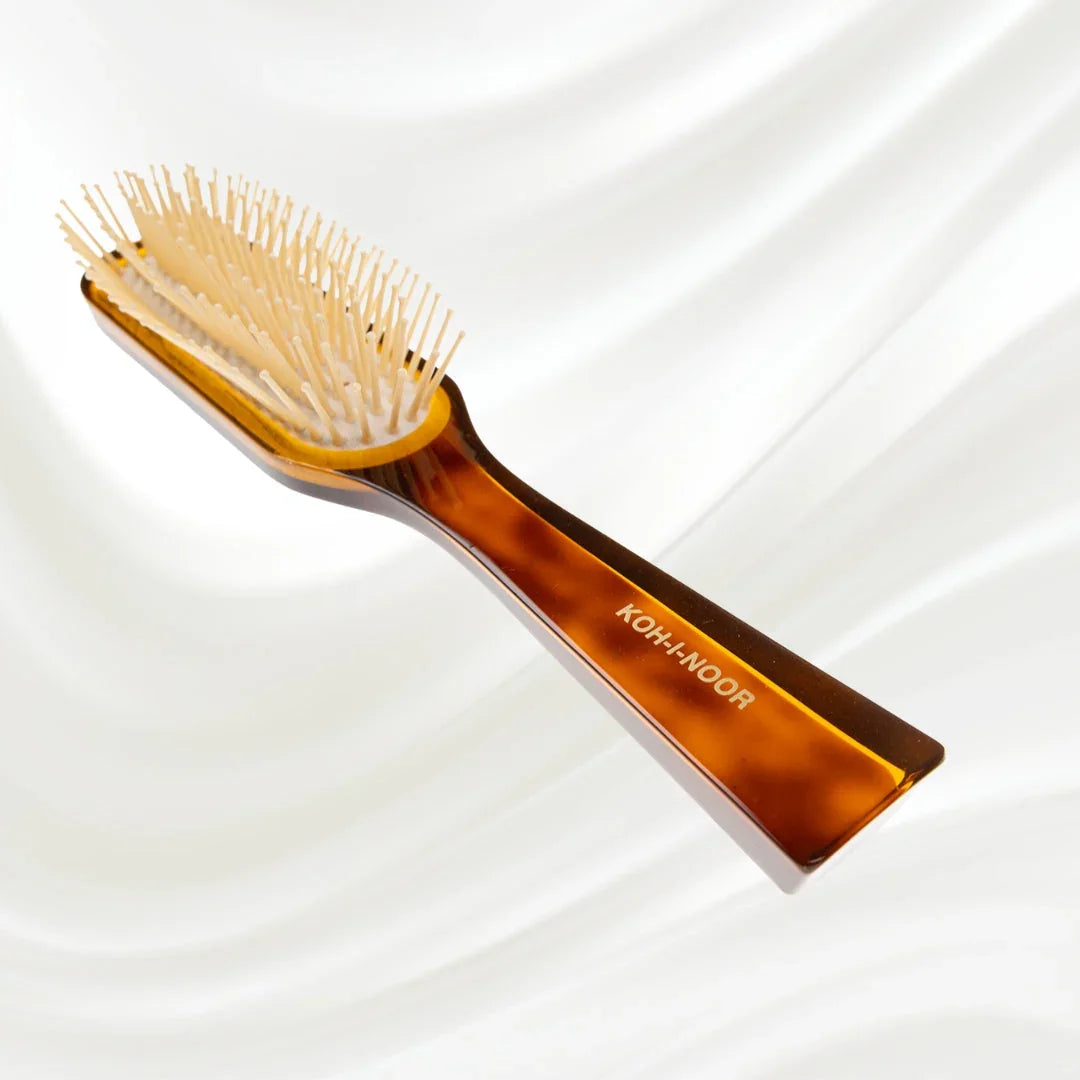 KOH-I-NOOR Jaspè Pneumatic Hair Brush with Synthetic PIns