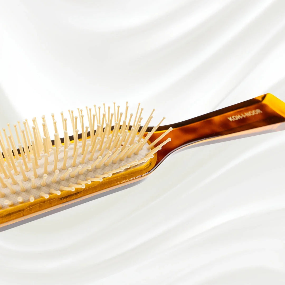 KOH-I-NOOR Jaspè Pneumatic Hair Brush with Synthetic PIns
