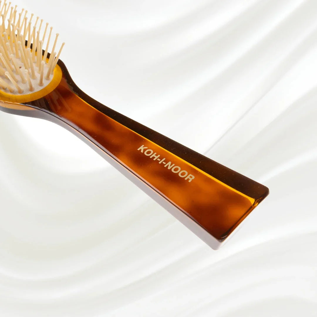 KOH-I-NOOR Jaspè Pneumatic Hair Brush with Synthetic PIns