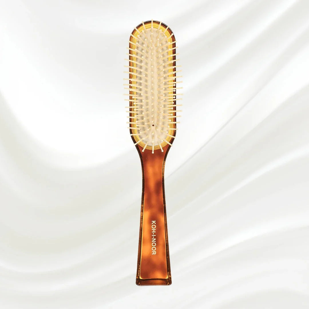 KOH-I-NOOR Jaspè Pneumatic Hair Brush with Synthetic PIns