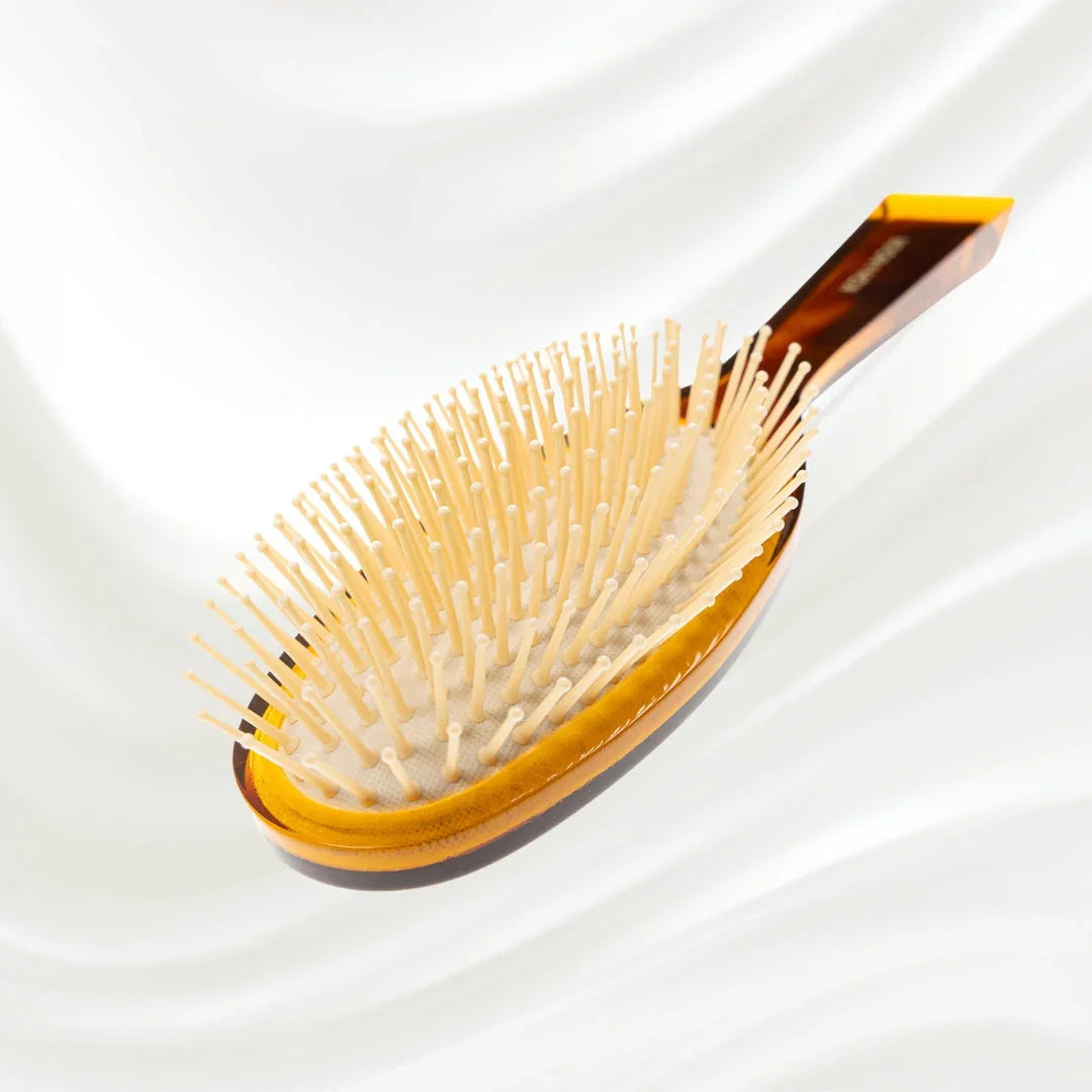 KOH-I-NOOR Jaspè Pneumatic Hair Brush - Synthetic Pins for Thick & Coarse Hair