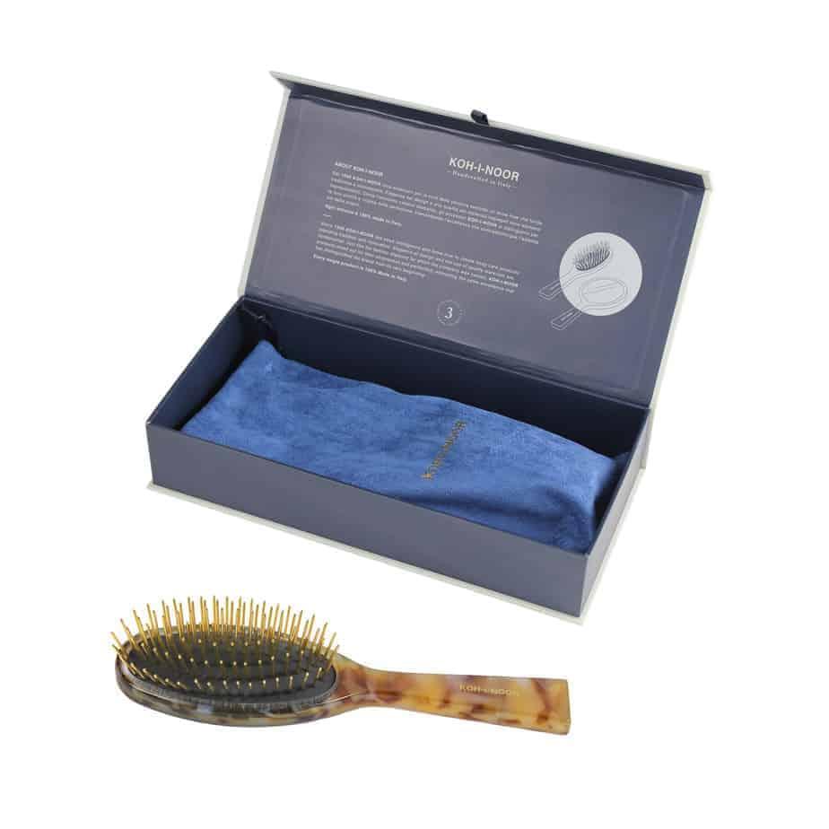 KOH-I-NOOR Luxury Pneumatic Hair Brush in Honey Yellow