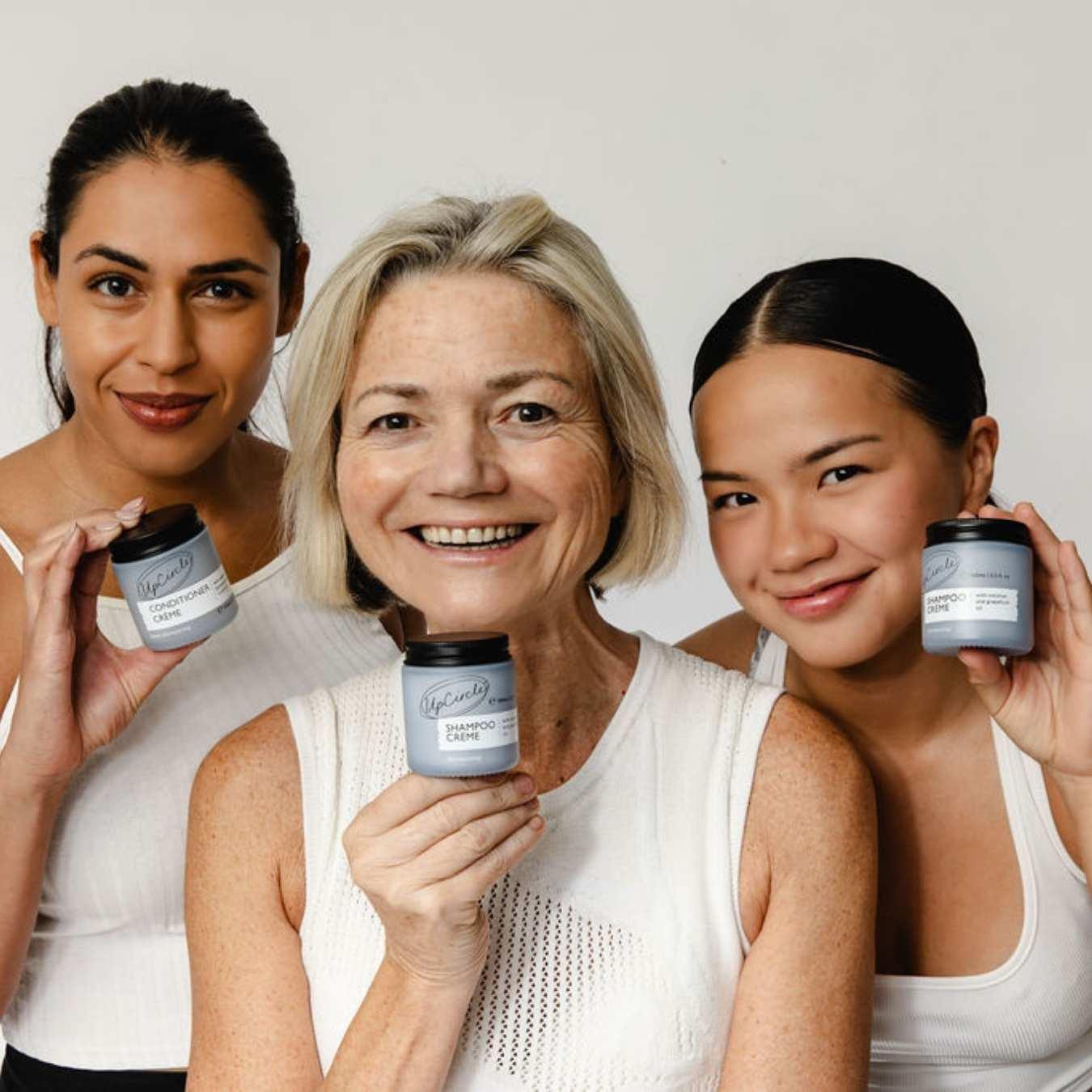 UpCircle The Haircare Duo + Bamboo Wide Tooth Comb