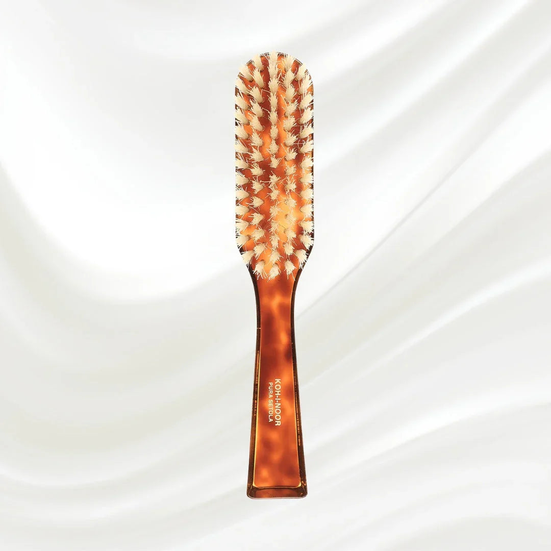 KOH-I-NOOR Jaspè Rectangular Hair Brush for Conditioning & Scalp Stimulation